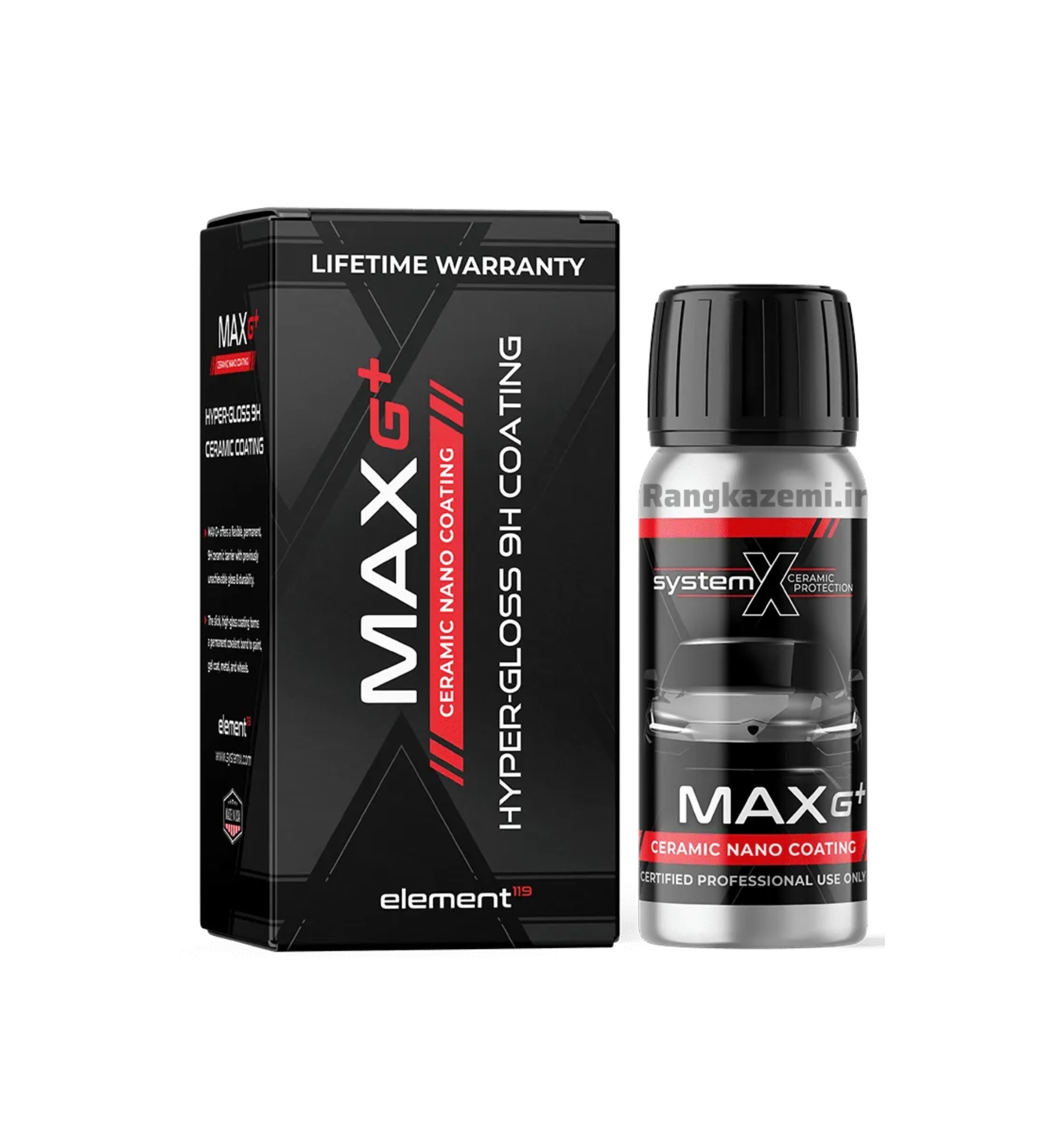 سرامیک بدنه خودرو مکس جی پلاس سیستم ایکس مدل System X Max G+ 65ml Kit